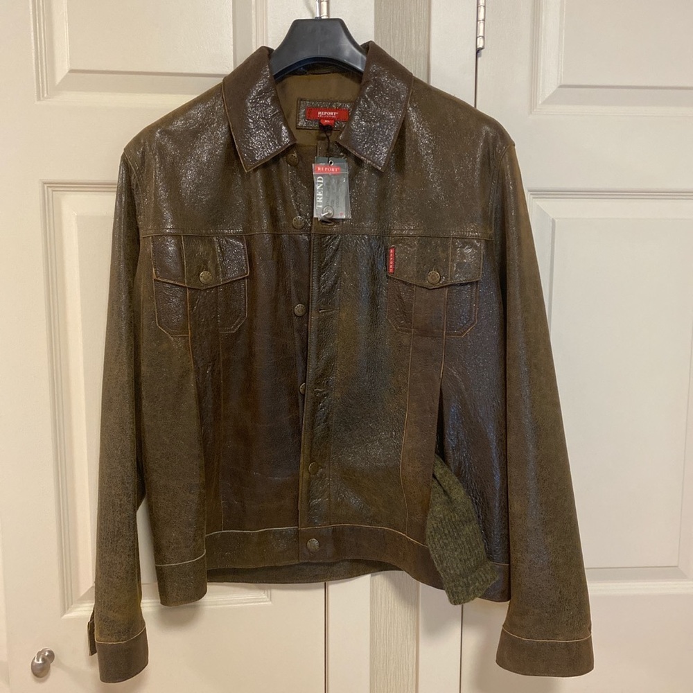 Report Leather Jacket